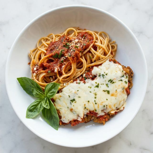Veal Parmigiana.