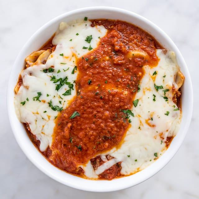 Chicken Parmigiana.