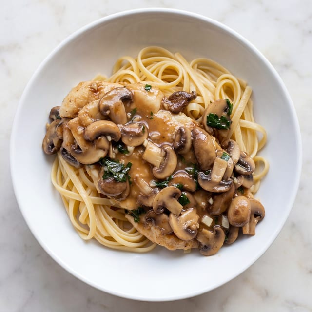 Chicken Marsala.