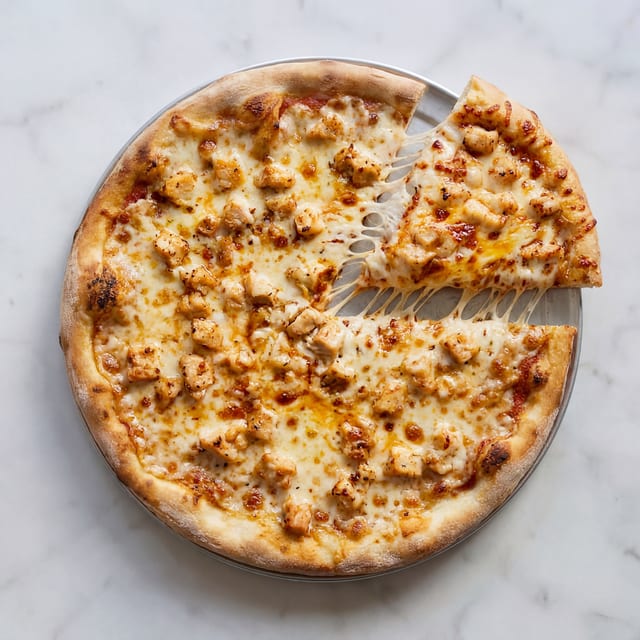 Buffalo Chicken Pizza.