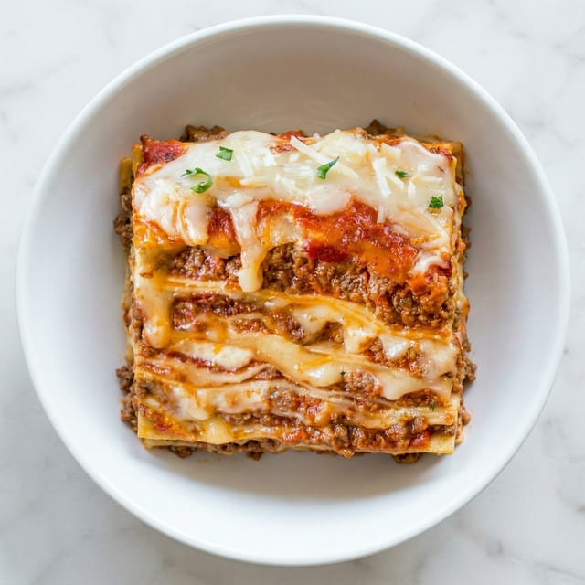 Baked Lasagna.