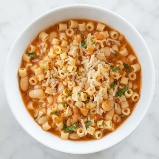 Pasta Fagioli Soup.