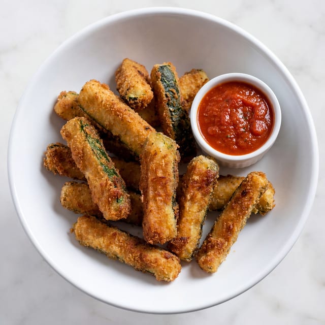 Fried Zucchini.