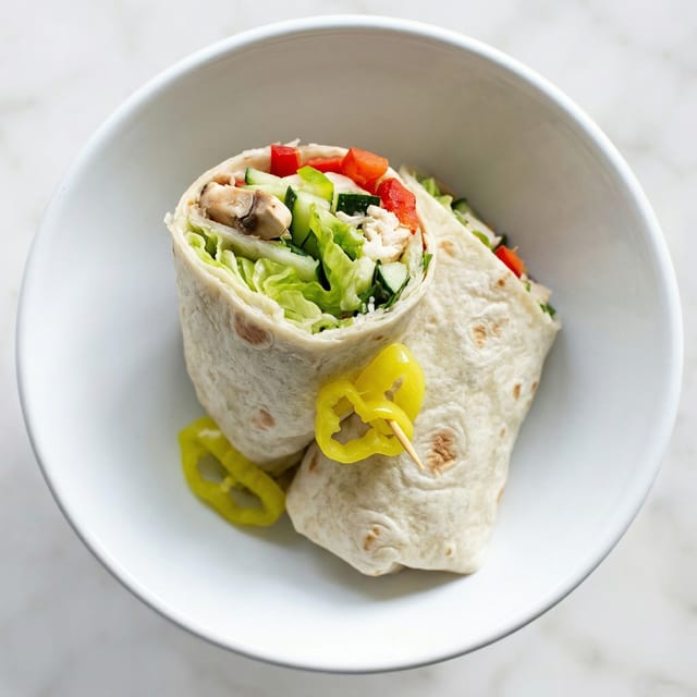 Vegetable Wrap.