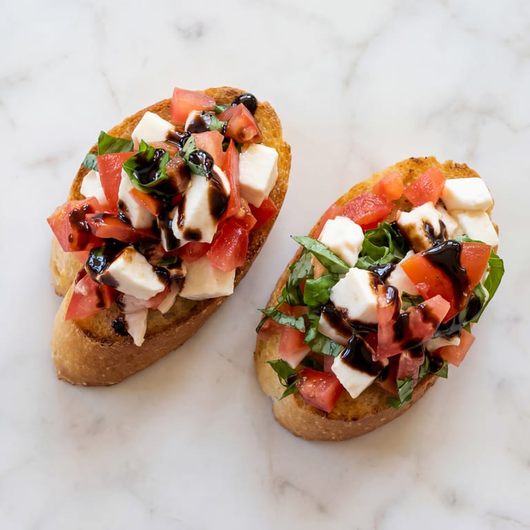 Bruschetta Made Fresh Daily