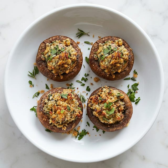 Stuffed Mushrooms.
