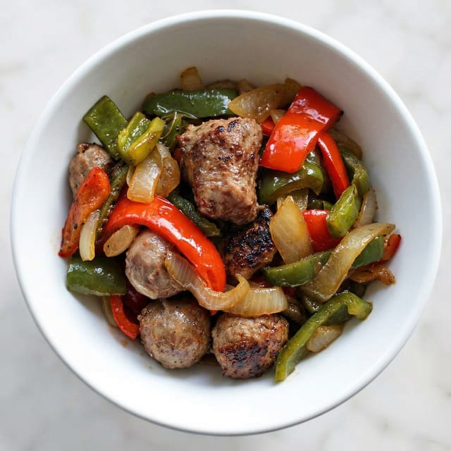 Sausage Peppers & Onions Hero.