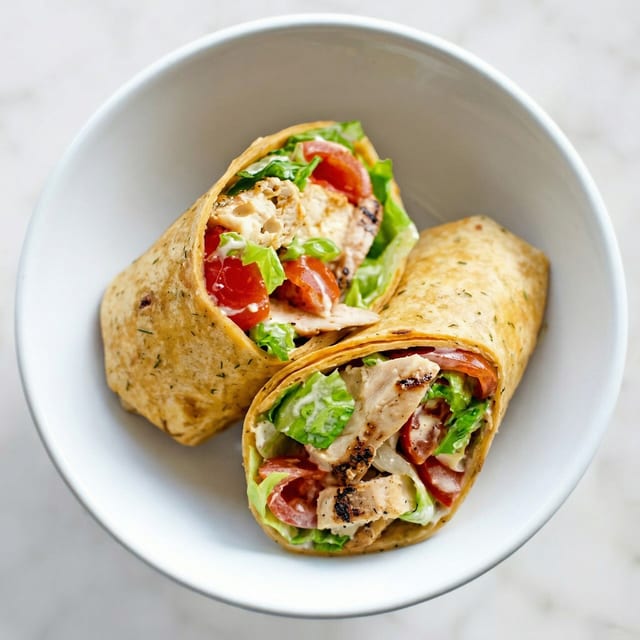 Grilled Chicken Wrap.